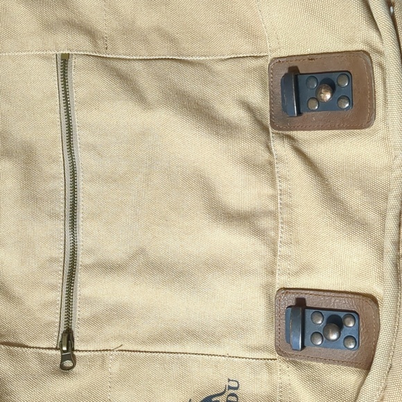 Kakadu Traders Australia Messenger Satchel Tan Bag - Picture 7 of 12